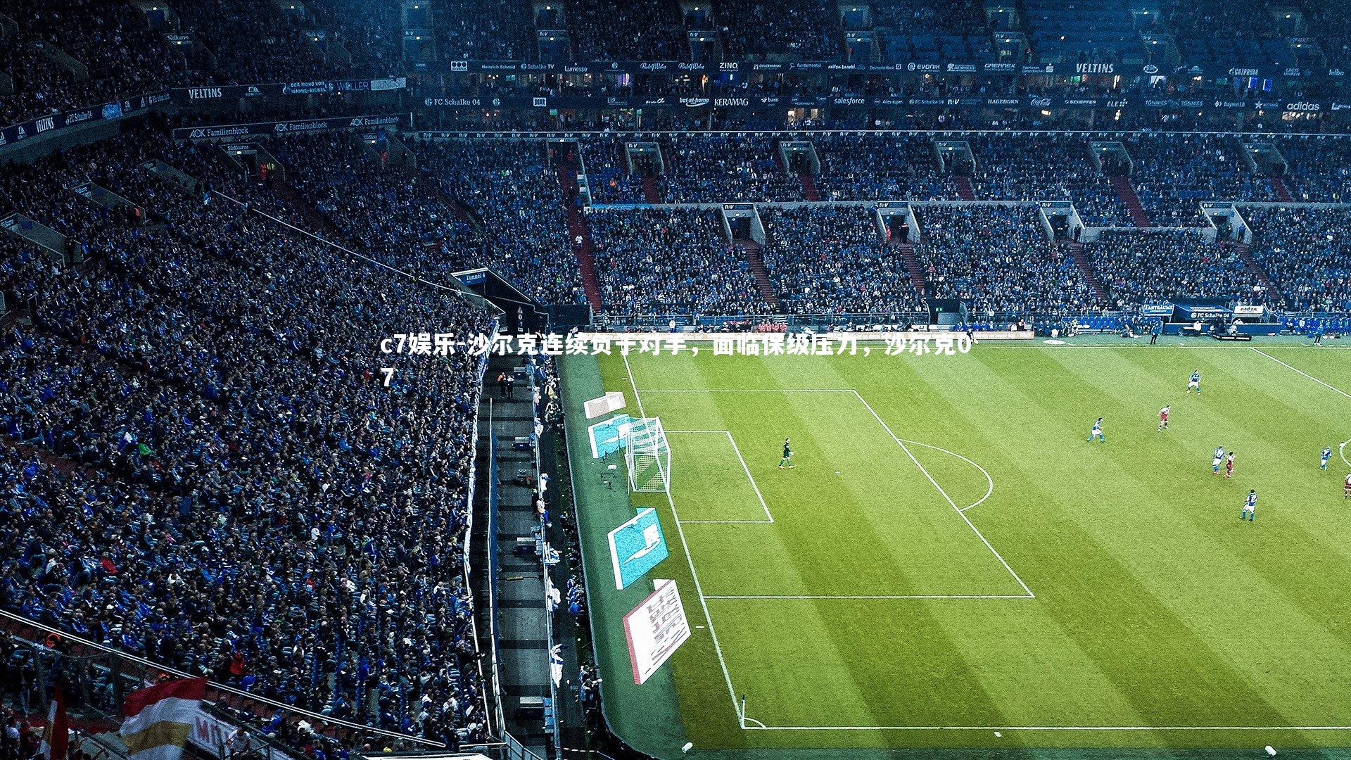 沙尔克连续负于对手，面临保级压力，沙尔克07